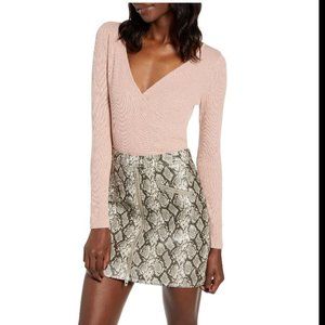 Leith Rib Wrap Sweater XXS